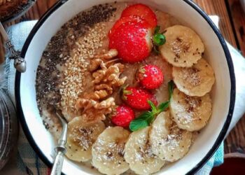 اوتمیل برای چاقی صورت