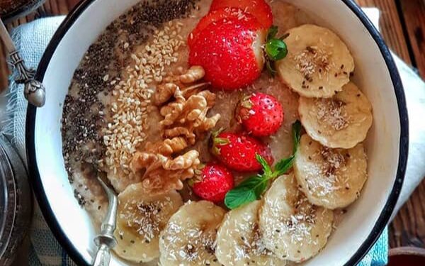 اوتمیل برای چاقی صورت