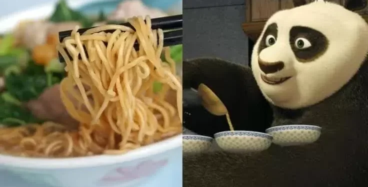 دستور غذای پاندای کونگ فو کار؛ چگونه مثل پو نودل بخوریم؟
